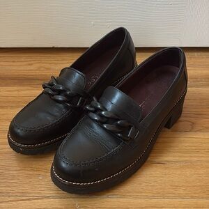 Pitillo’s chunky loafers - Black- with decorative chain (bought in Spain)